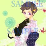 女性着物イラスト04