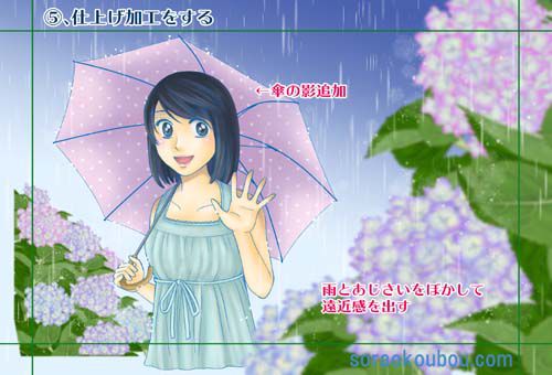 黄金比を使ってイラストを描く手順